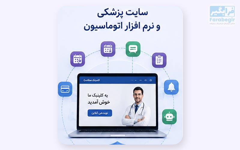 سایت پزشکی و نرم افزار اتوماسیون