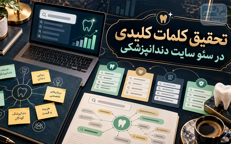 تحقیق کلمات کلیدی در سئو سایت دندانپزشکی چگونه انجام می‌شود؟